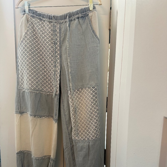 POL Light denim joggers Size Small - Picture 1 of 4